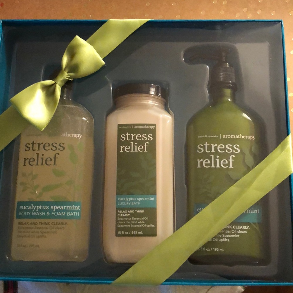 Stress Relief Eucalyptus and Spearmint gift set